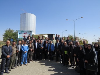 بازدید کارکنان دیوان محاسبات استان از نیروگاه برق شهید مفتح همدان