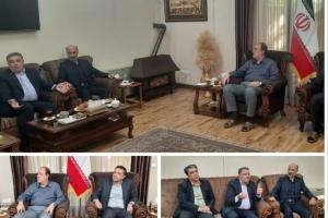 دیدار سرپرست اداره کل دیوان محاسبات همدان با نمایندگان این شهر در مجلس